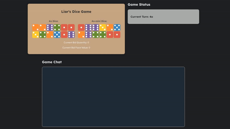 LiarsDice gameplay